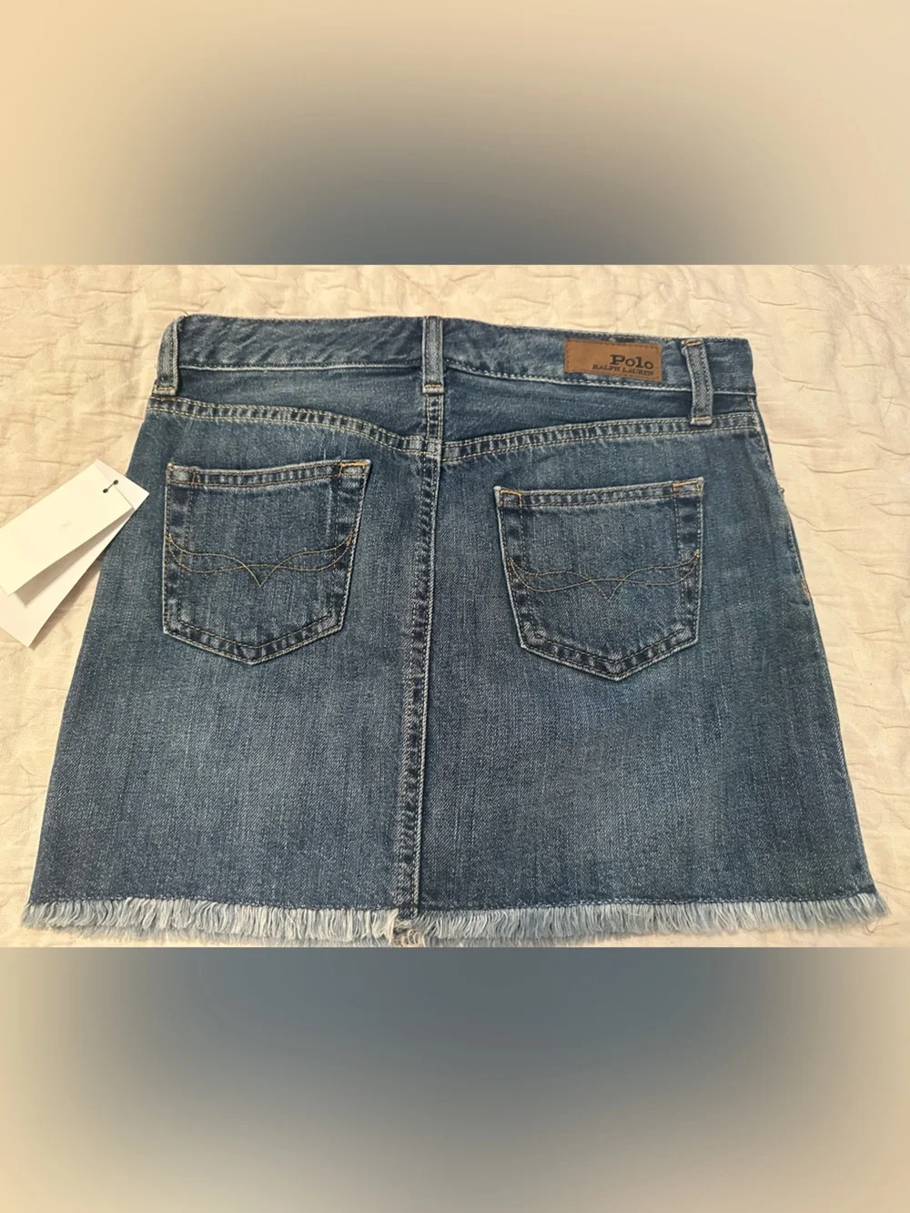 Bloomingdale's Blue Denim Kids Skirt with Tag